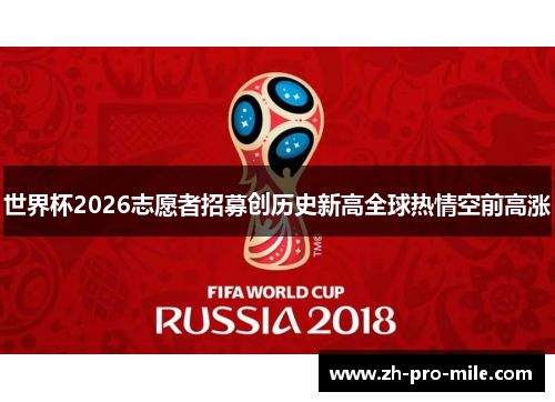 世界杯2026志愿者招募创历史新高全球热情空前高涨 世界杯2026志愿者招募创历史新高全球热情空前高涨